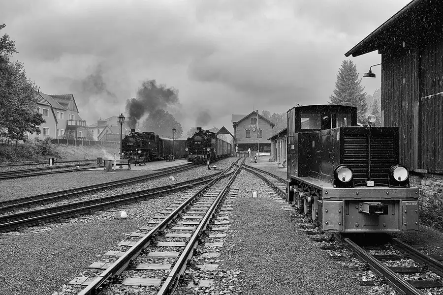014 | 2024 | Bertsdorf | Zittauer Schmalspurbahn – Bahnhof Bertsdorf | © carsten riede fotografie