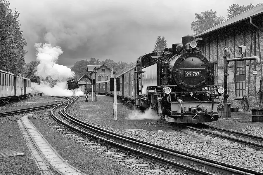 017 | 2024 | Bertsdorf | Zittauer Schmalspurbahn – Bahnhof Bertsdorf | © carsten riede fotografie