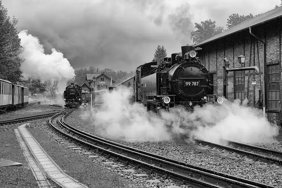 018 | 2024 | Bertsdorf | Zittauer Schmalspurbahn – Bahnhof Bertsdorf | © carsten riede fotografie
