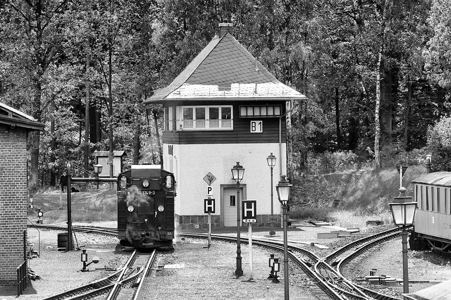 021 | 2024 | Bertsdorf | Zittauer Schmalspurbahn – Bahnhof Bertsdorf | © carsten riede fotografie