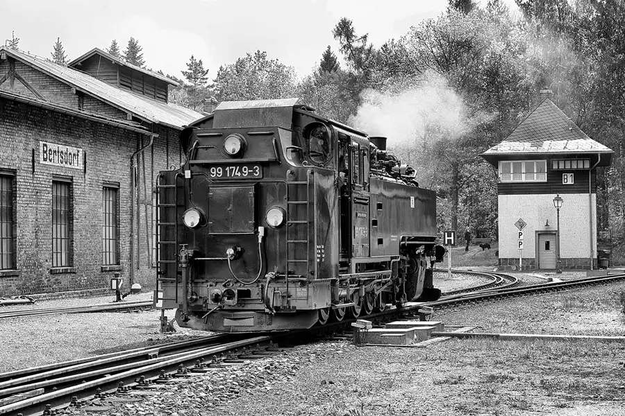 022 | 2024 | Bertsdorf | Zittauer Schmalspurbahn – Bahnhof Bertsdorf | © carsten riede fotografie