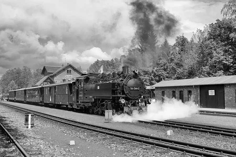 024 | 2024 | Bertsdorf | Zittauer Schmalspurbahn – Bahnhof Bertsdorf | © carsten riede fotografie