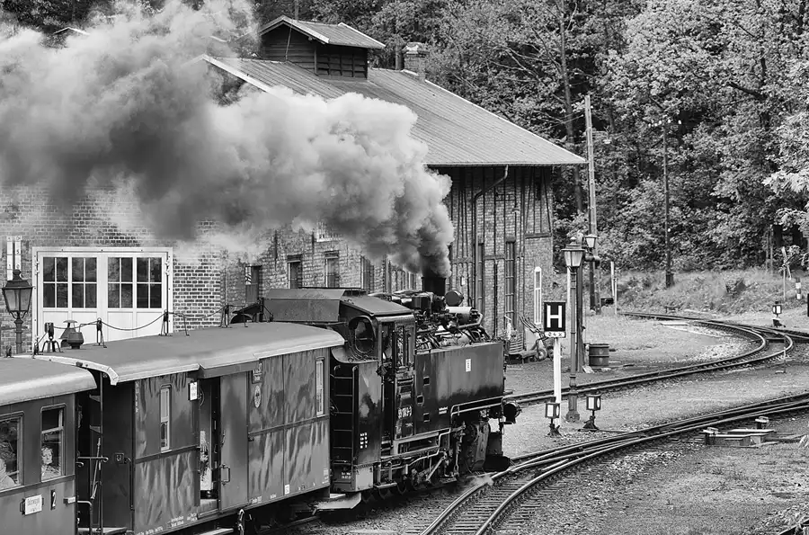 043 | 2024 | Bertsdorf | Zittauer Schmalspurbahn – Bahnhof Bertsdorf | © carsten riede fotografie