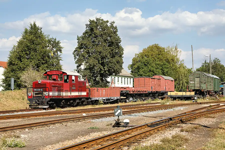 029 | 2024 | Mügeln | Bahnhof – Döllnitzbahn | © carsten riede fotografie