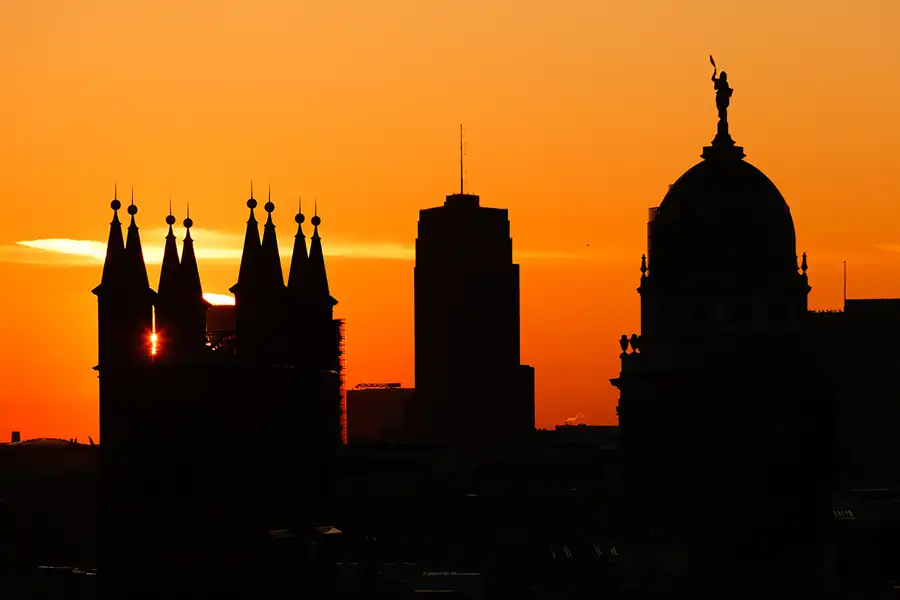 034 | 2025 | Berlin | Blick von der Dachterrasse des Humboldt Forums im Berliner Schloss | © carsten riede fotografie
