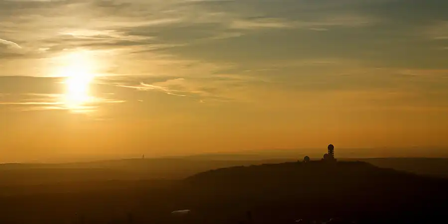 047 | 2025 | Berlin | Blick vom Berliner Funkturm (126 Meter) – Field Station Teufelsberg | © carsten riede fotografie