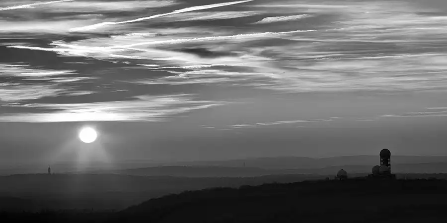 054 | 2025 | Berlin | Blick vom Berliner Funkturm (126 Meter) – Field Station Teufelsberg | © carsten riede fotografie