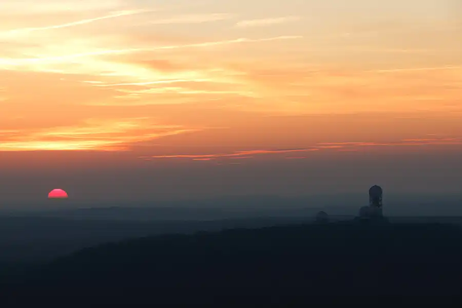 058 | 2025 | Berlin | Blick vom Berliner Funkturm (126 Meter) – Field Station Teufelsberg | © carsten riede fotografie