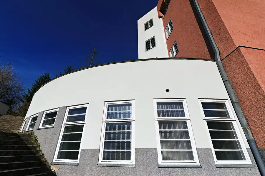 009 | 2025 | Probstzella | Haus des Volkes – Das Bauhaushotel | © carsten riede fotografie