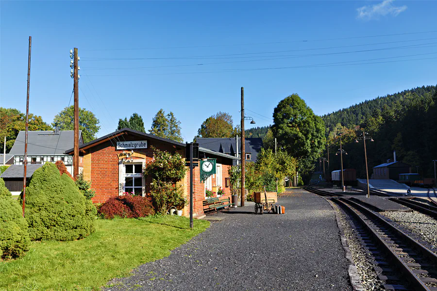 079 | 2025 | Schmalzgrube | Bahnhof – Pressnitztalbahn | © carsten riede fotografie