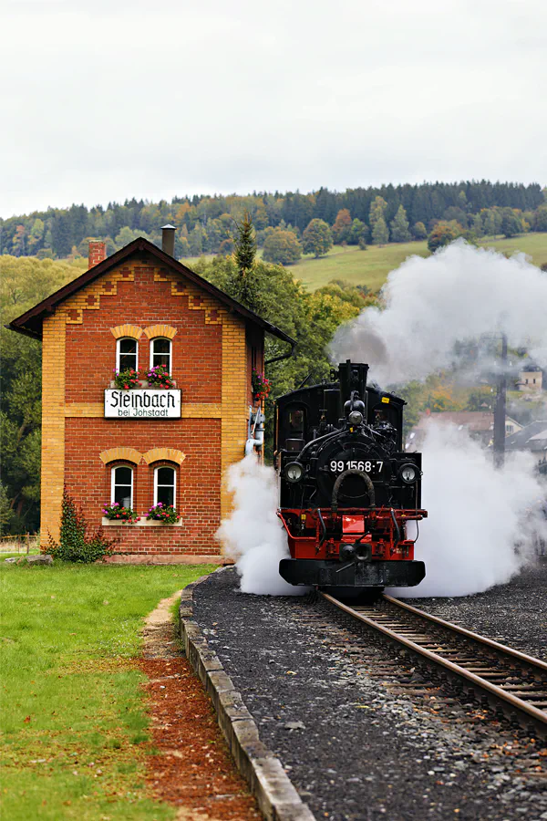 119 | 2025 | Steinbach bei Jöhstadt | Bahnhof – Pressnitztalbahn | © carsten riede fotografie