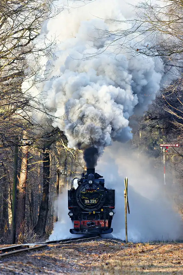 204 | 2025 | Oybin | Zittauer Schmalspurbahn – Bahnhof Oybin Niederdorf | © carsten riede fotografie