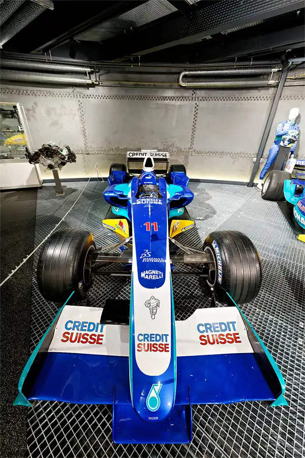 048 | 2026 | Romanshorn | autobau erlebniswelt – Sauber-Petronas C24 (2004) | © carsten riede fotografie