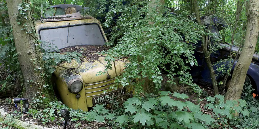 2015 | ERKRATH – NEANDERTAL | IM WALD DER TOTEN AUTOS | © carsten riede fotografie