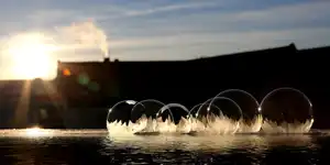 2021 | BERLIN | FROZEN BUBBLES | © carsten riede fotografie